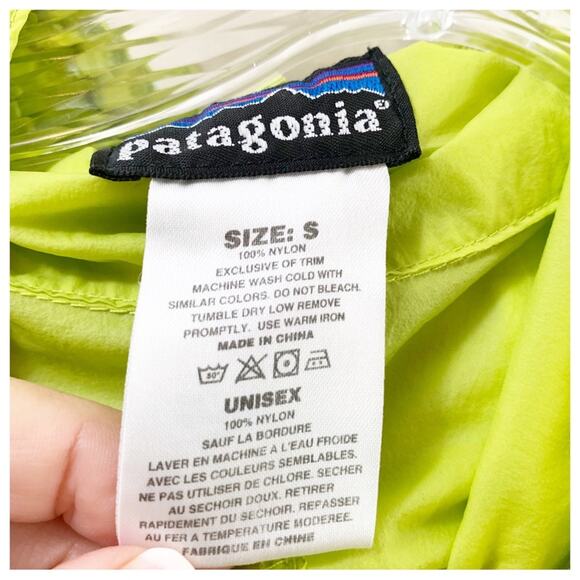 Patagonia Mens Dirt Craft Jacket Lime Green Space Dye - Picture 3 of 6